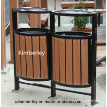 Cheap and Fine, Eco-Friendly, Green WPC Trash Can